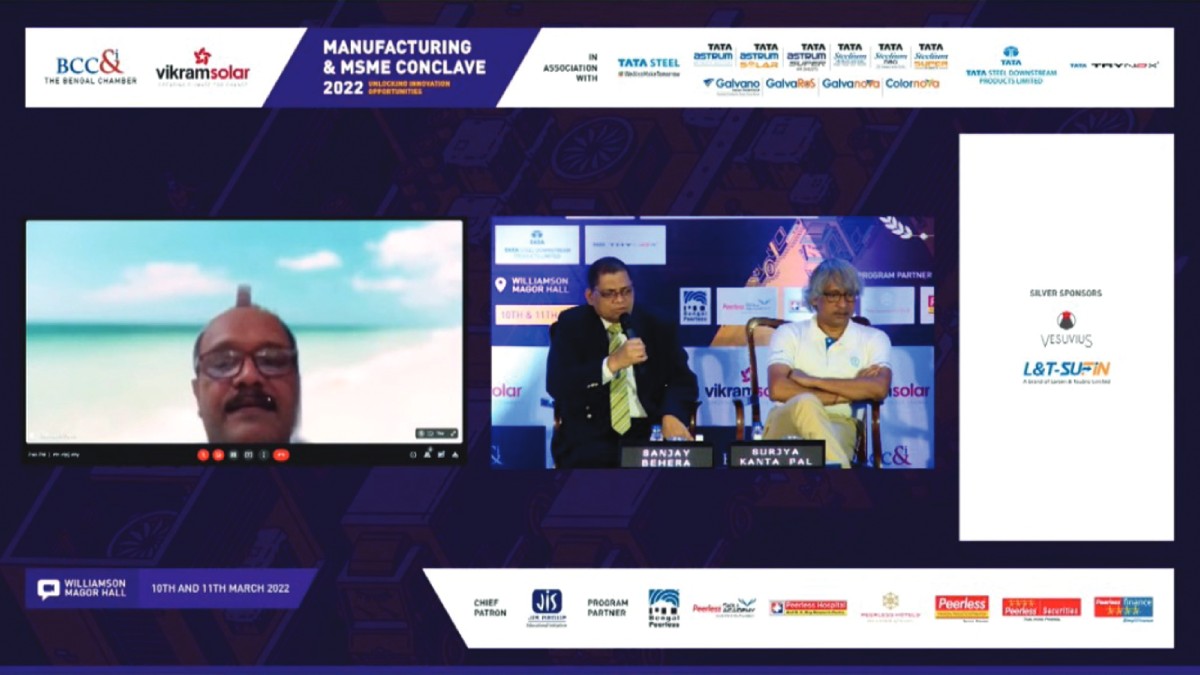 Dr. Jose Martin Korath, Chief − Intelligent Systems & Mathematical Modelling, Automation Division, Tata Steel Limited speaking at Session 3