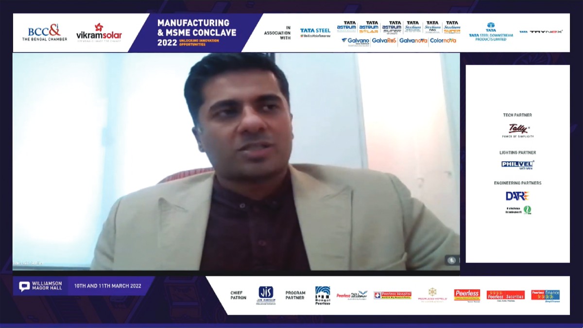 Mr. Abhilash Pillai, Chief Commercial Officer, L&T SuFin speaking at the Session 4 Fire Side Chat Session