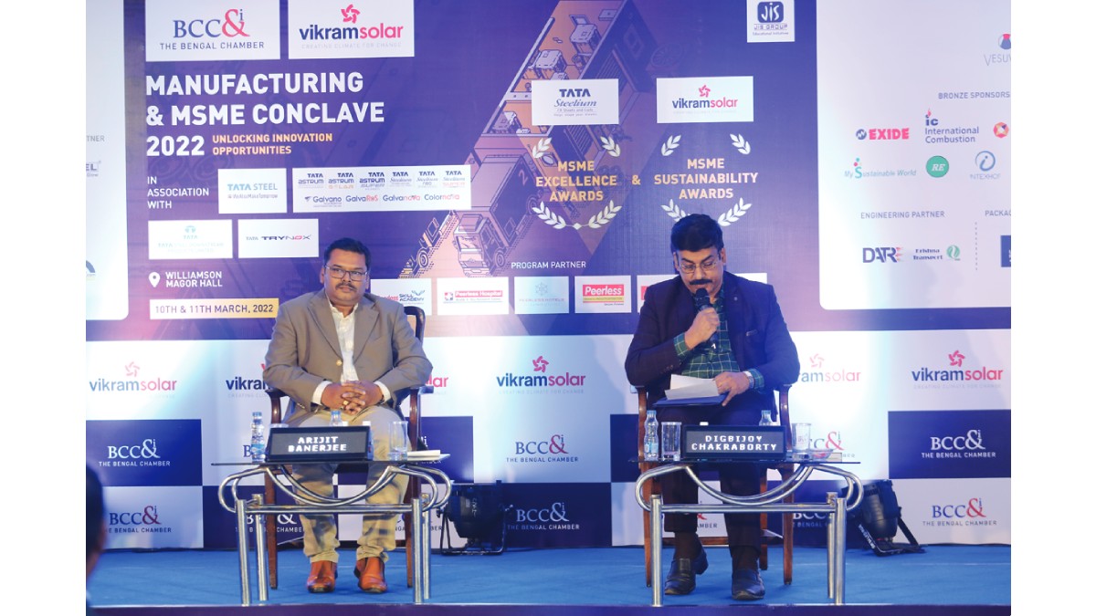 Session 5 : Panel Discussion Session on “Finding Innovative Solutions to Support MSMEs” in progress