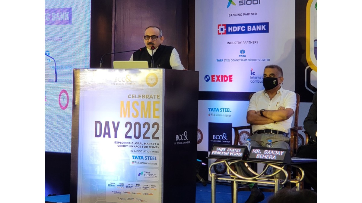 Address by the Chief Guest, Shri Rajesh Pandey, IAS, Principal Secretary, MSME&T, Government of West Bengal