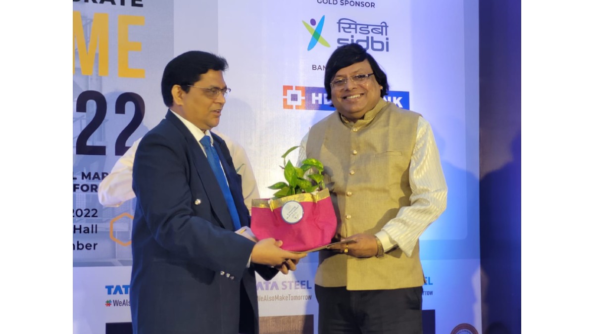 Felicitation Mr. Supriyo Ghosh, Manufacturing & MSME Committee Member, The BCC&I