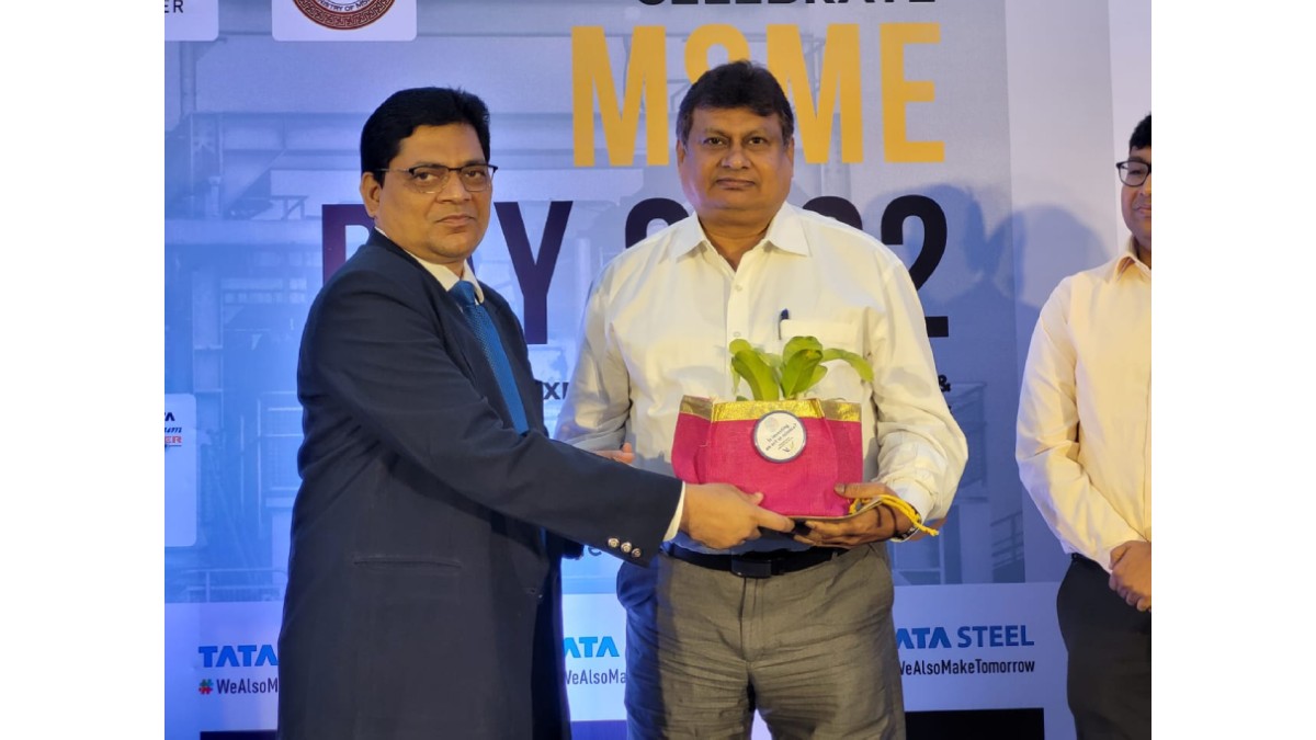 Felicitation Mr. Jayanta Saha, Manufacturing & MSME Committee Member, The BCC&I