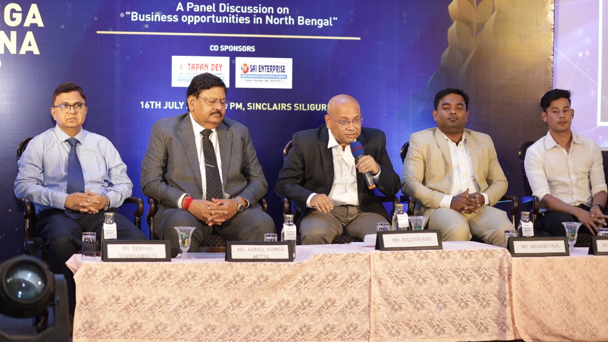The Panel Discussion on “Business Opportunities in North Bengal”
